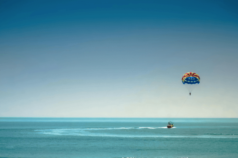 Parasailing in Maldives